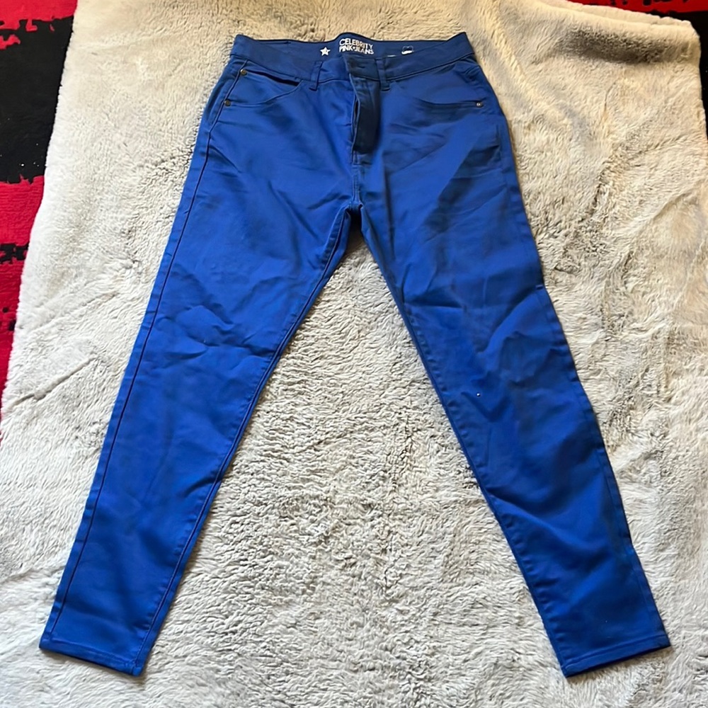 Celebrity pink jeans - royal blue size 13 great condition